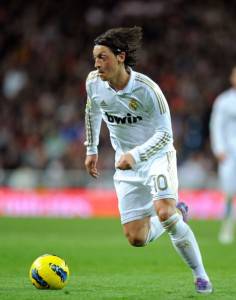 Mesut Ozil, fantasista tedesco del Real Madrid (Getty Images)