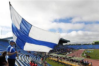 La bandiera finlandese (Getty Images)