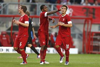 I giocatori del Twente esultano dopo un gol (Getty Images)