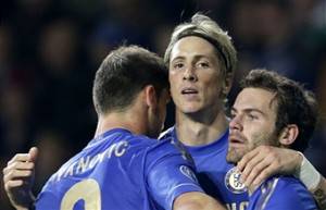I giocatori del Chelsea esultano dopo un gol (Getty Images)