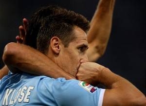 Miroslav Klose esulta dopo un gol (Getty Images)