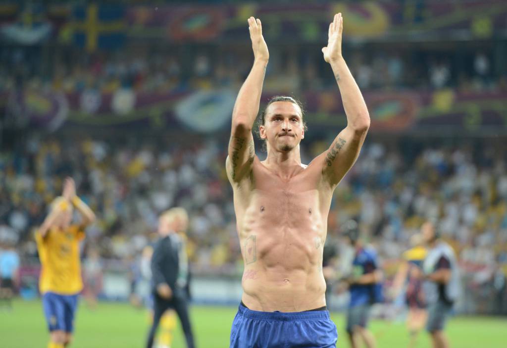 Ibrahimovic esulta dopo una vittoria (Getty Images)