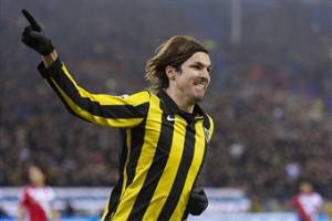 Havenaar del Vitesse esulta dopo un gol (Getty Images)