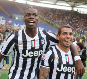 I giocatori della Juventus festeggiano dopo una vittoria (Getty Images) 