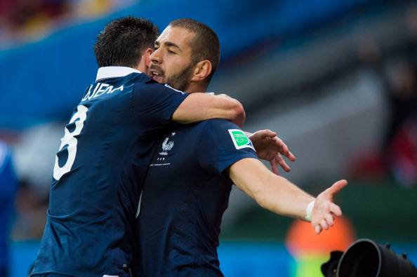 I giocatori della Francia esultano dopo un gol (Getty Images)  