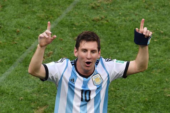 Messi festeggia una vittorria (Getty images)