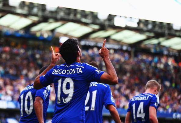 I giocatori del Chelsea esultano dopo un gol (Getty Images) 